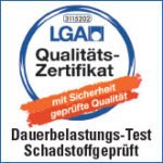 LGA Qualitäts-Zertifikat LGA Qualitäts-Zertifikat Siegel