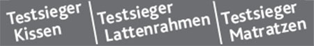 Kompetenz-Zentrum Testsieger Kissen, Lattenrahmen, Matratzen Kompetenz-Zentrum Testsieger Kissen, Lattenrahmen, Matratzen Piktogramm