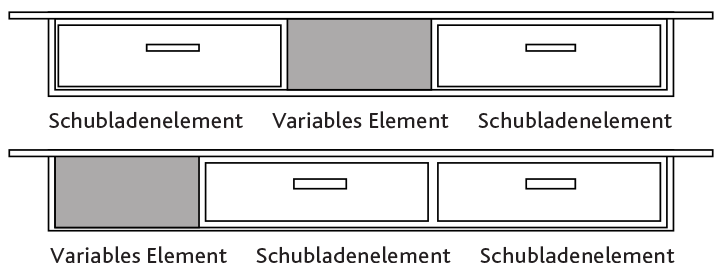 SILWApronto Wasserbett sockel premium zeichnung seitenansicht - SILWApronto Wasserbett
