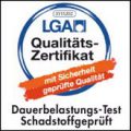 LGA Qualitäts-Zertifikat Siegel