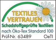 Textiles Vertrauen - geprüft auf Schadstoffe Textiles Vertrauen - geprüft auf Schadstoffe
