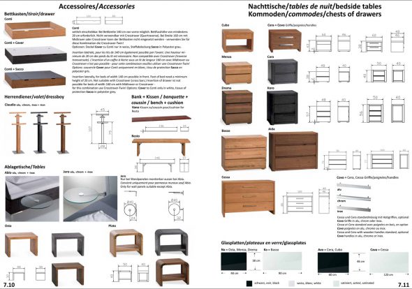 Hasena Oak Line Accessoires Hasena Oak Line Accessoires