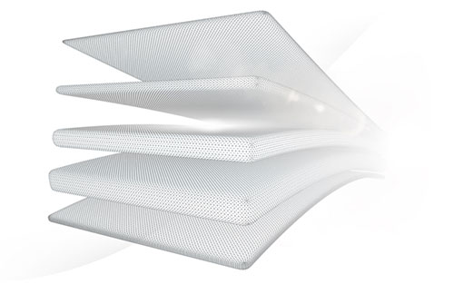 Tempur Hybrid Matratze Elite mit Cooltouch Aufbau Tempur Hybrid Matratze Elite mit Cooltouch Aufbau