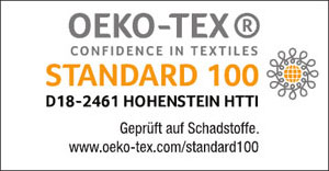OEKO-TEX Standard 100 label D18-2461