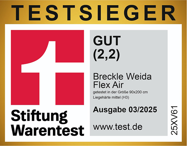StiWa Testsieger Breckle Weida Flex Air Logo