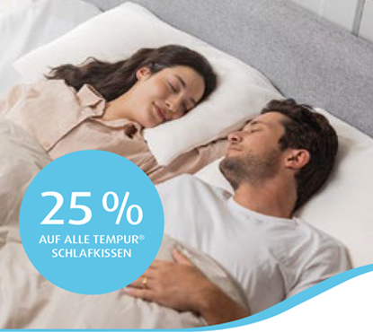 Tempur Aktion 2025 Schlafkissen Tempur Aktion 2025 Schlafkissen
