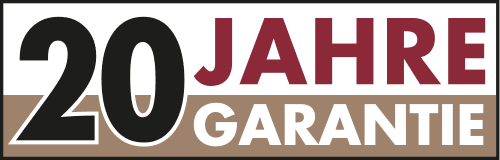 20 Jahre Garantie Logo